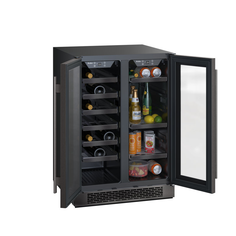 Avallon 23.81'' width 21 Bottle and Can Dual Zone Wine & Beverage